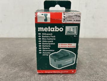 Veiling - Metabo accu 14,4V 2,6Ah Li-Power, Nieuw