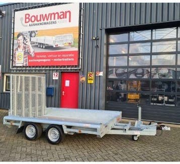 Hulco Terrax-2 3500 294x150x27cm 3500kg, Auto diversen, Aanhangers en Bagagewagens, Ophalen, Nieuw