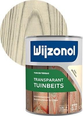 Wijzonol Tuinbeits Transparant White Wash 3155 2,5 liter, Ophalen of Verzenden, Nieuw