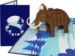 Wolharige Mammoet uit het pleistoceen | 3D pop-up kaart, Verzenden, Nieuw