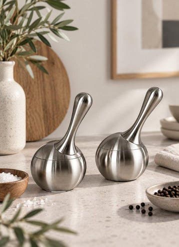 Georg Jensen - Philip Bro Ludvigsen - Peper- en zoutstel (2)