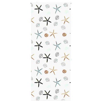 vidaXL Doucherolgordijn 90x240 cm stofbreedte 86 cm, Verzenden, Nieuw