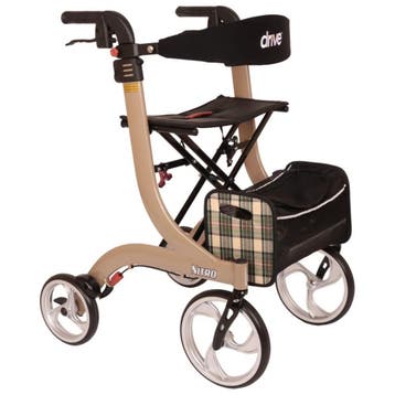 Rollator lichtgewicht Drive Nitro champagne L, Diversen, Rollators, Ophalen of Verzenden, Nieuw