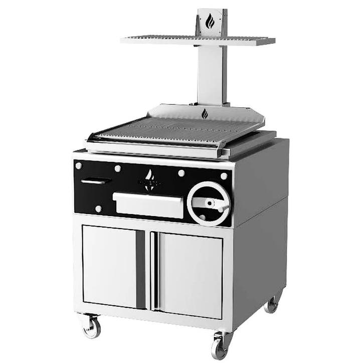 Houtskoolgrill | PARRILLA | Oppervlak 630x620 | 200°C/250°C, Zakelijke goederen, Horeca | Keukenapparatuur, Nieuw in verpakking