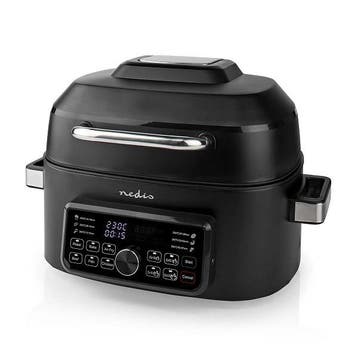 Airfryer | Nedis | 6 liter (1660W, Digitaal), Verzenden, Nieuw