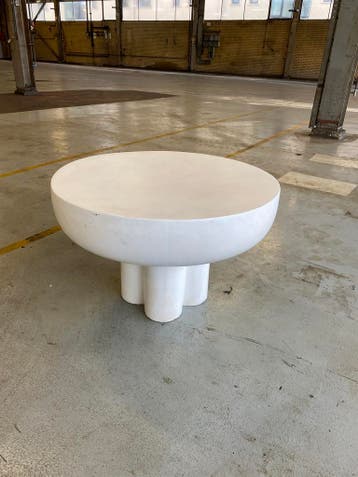 101 Copenhagen Crown Table, Low - Bone White - Bijzettafel, Huis en Inrichting, Tafels | Bijzettafels, 45 tot 60 cm, Overige materialen