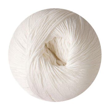 DMC Natura Just Cotton - N02 ivory - Katoen Garen, Ophalen of Verzenden, Nieuw