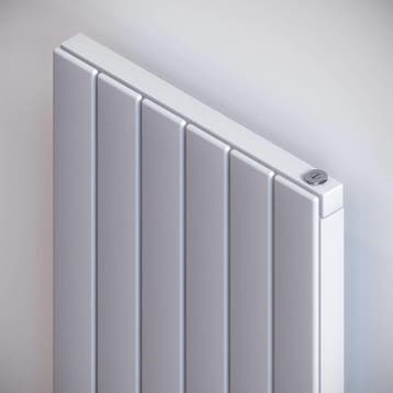 Designradiator Vasco Viola V1L1-EL 578x1800mm 1500Watt Wit, Ophalen of Verzenden, Nieuw