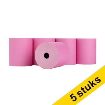 123inkt kassarol 80x80x12 mm thermo roze (5 stuks), Verzenden