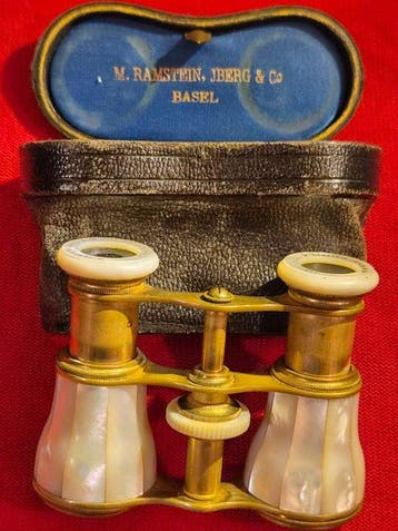 Zoom binoculars - Opernglas - 1910-1920 - Zwitserland - Max