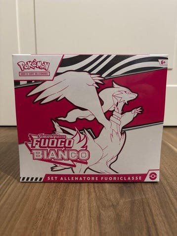 Pokémon - 1 Elite trainer box - Fuoco Bianco - Scarlet &, Nieuw