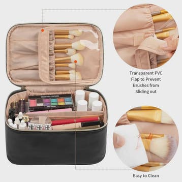 Grote Make-up Tas - Draagbare Kosmetische Organizer met Veel, Verzenden, Nieuw