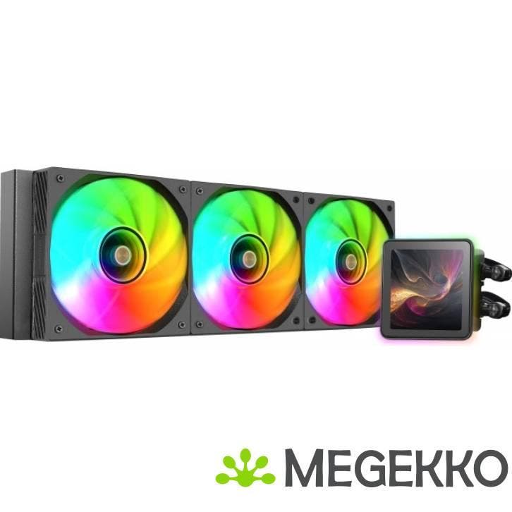 Mars Gaming ML-VISIONPRO360 ARGB Zwart, Computers en Software, Computerkoelers, Nieuw, Verzenden