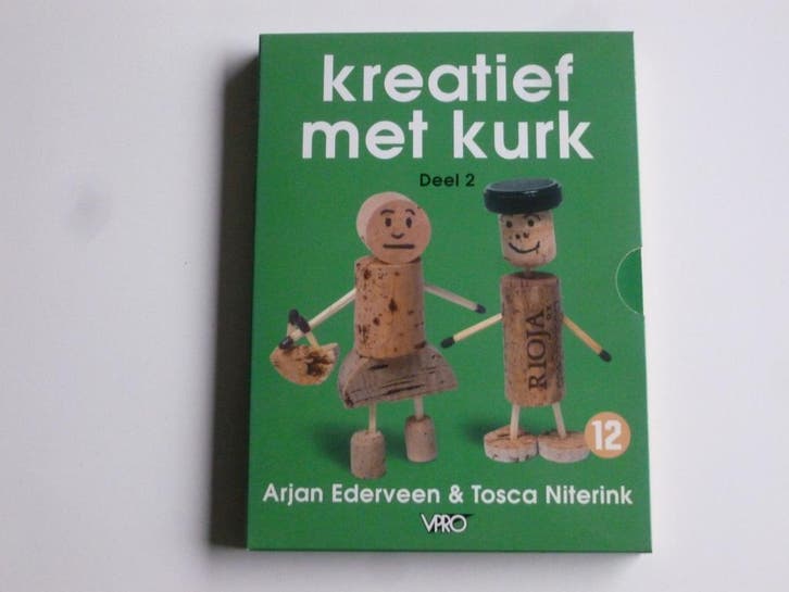 Kreatief met Kurk - Deel 2 / Arjan Ederveen & Tosca Niterink, Cd's en Dvd's, Dvd's | Tv en Series, Zo goed als nieuw, Ophalen of Verzenden