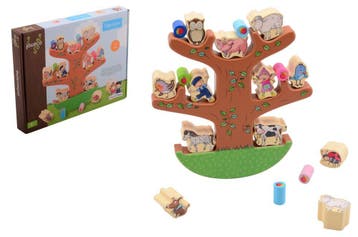 Johntoy houten balanceerspel Fien & van €16,99 voor €8,50, Ophalen of Verzenden, Nieuw