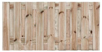 Schutting Tuinscherm Vasse 90x180cm Geimpregneerd Grenen, Tuin en Terras, Schuttingen, 1 tot 2 meter, Minder dan 3 meter, Nieuw