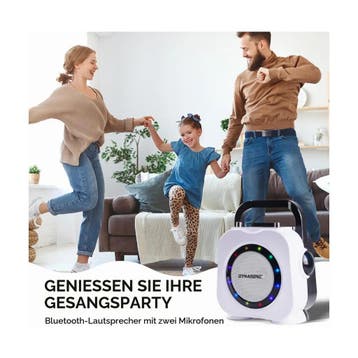 DYNASONISCH accu Bluetooth-luidspreker met LED-lampjes. D..., Verzenden, Nieuw