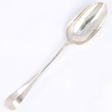 Johan L. Orthlieb (Haarlem 1798) - Dinerlepel - Lepel - .934, Antiek en Kunst, Antiek | Goud en Zilver