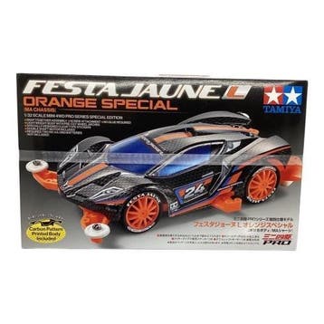 Tamiya - Speelgoed Tamiya Mini 4WD Festa Jaune L Orange, Nieuw