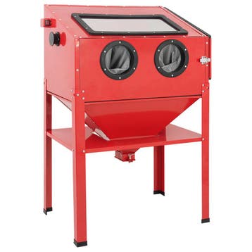 vidaXL Stralingscabine 226 L 120 PSI Koudgewalst staal, Verzenden, Nieuw