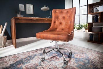 In hoogte verstelbare bureaustoel VICTORIAN vintage, Ophalen of Verzenden, Nieuw in verpakking
