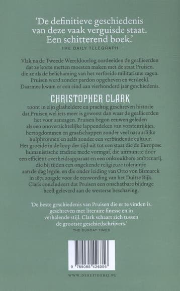 IJzeren koninkrijk 9789085426356 Christopher Clark, Boeken, Verzenden, Zo goed als nieuw, Christopher Clark