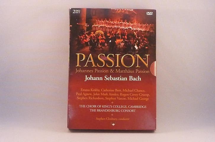 Johann Sebastian Bach - Passion (2 DVD Box), Cd's en Dvd's, Dvd's | Muziek en Concerten, Zo goed als nieuw, Ophalen of Verzenden