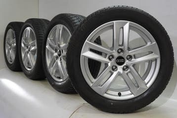 Audi A4 S4 B9 8W 17 inch velgen Bridgestone Winterbanden Ori, Gebruikt, Velg(en), 17 inch, Winterbanden
