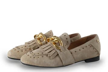 Babouche Loafers in maat 38 Beige, Verzenden, Beige, Overige typen, Zo goed als nieuw