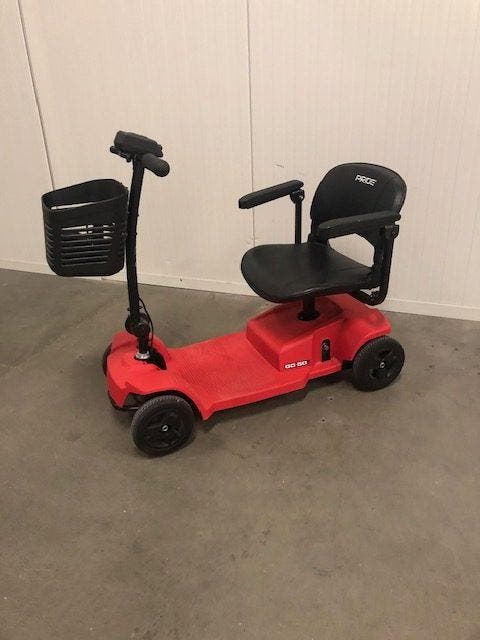 Scootmobiel Gogo 4-wiel | Pride (Opvouwbare scootmobielen), Diversen, Brommobielen en Scootmobielen, Gebruikt, Pride, 10 km/u of minder