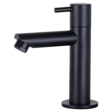 Differnz fonteinset bombai black - natuursteen - kraan recht, Verzenden, Nieuw