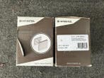 Veiling - 2x Intersteel voordeurknop vierkant 64/54 M8 RVS, Nieuw