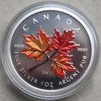 Canada. 2001 Maple Leaf- Herbst Farbapplikation - 1 oz