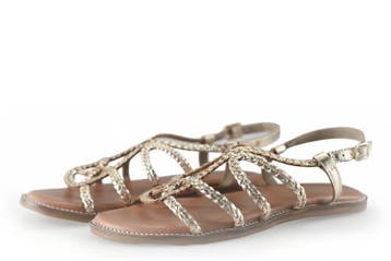 Atelier Tropezien Sandalen in maat 40 Goud, Kleding | Dames, Overige kleuren, Verzenden, Sandalen of Muiltjes, Zo goed als nieuw