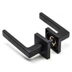 Deurbeslag | Deurklink | Intersteel | Hera (Messing, Zwart), Doe-het-zelf en Verbouw, Hang- en Sluitwerk, Verzenden, Nieuw