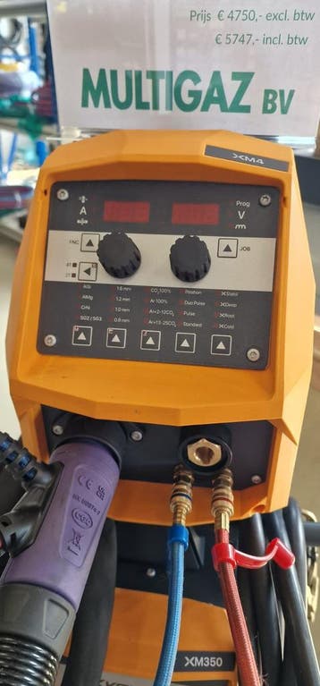 KOLARC XM350W DEMO watergekoelde dubbel puls MIG/MAG lasapp, Ophalen of Verzenden, Nieuw, 250 ampère of meer, Co2