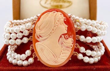 Zonder minimumprijs - Armband - 9 kt. Roségoud, Zilver, Nieuw