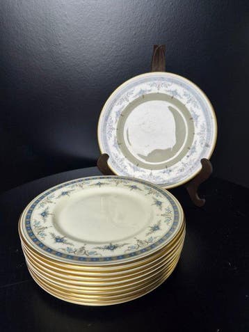 Bord (10) - Minton - Fine Bone China Plates - Grasmere