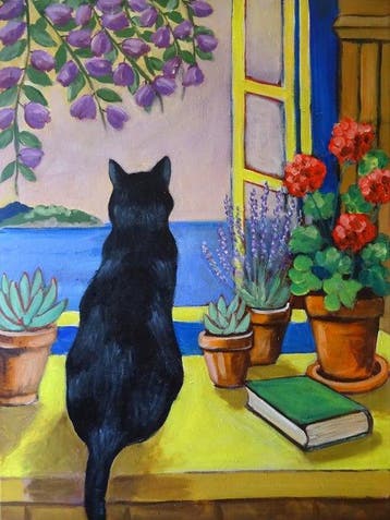 Corina Schroeder - Meow-diterranean lifestyle