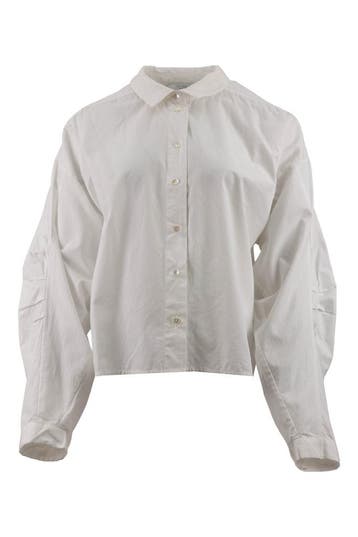 By-bar Blouse in maat L Wit, By-bar, Verzenden, Zo goed als nieuw, Wit