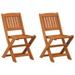 vidaXL Eetkamerstoelen voor kinderen 2 st massief, Verzenden, Nieuw, Hout