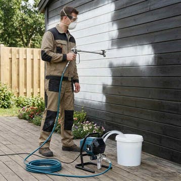 vidaXL Airless Verfspuit 7,6 m Slang 220V 1,5 L/min 200 Bar, Verzenden, Nieuw