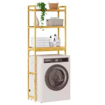 Bamboe Opbergrek 3 Niveaus – Boven Toilet of Wasmachine 163, Verzenden, Nieuw