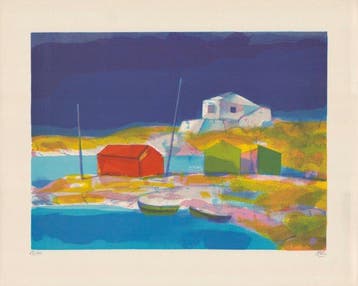 Miguel Ibarz (1920-1987) - Where the sound of the sea falls