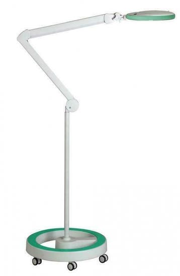 Loeplamp 125mm lens 5 dioptrie 96LED statief (groen), Verzenden, Nieuw, Loeplamp