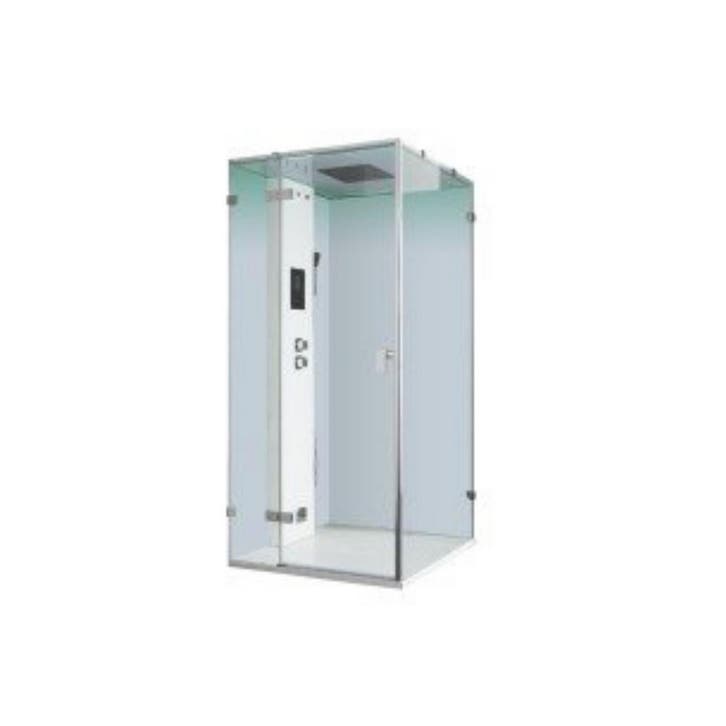 Douchecabine Eago Stoomdouche  LD106F15 100x100 Links, Doe-het-zelf en Verbouw, Sanitair, Ophalen of Verzenden