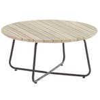 Axel lounge tuintafel 73xH35 cm rond teak 4-Seasons Outdoor, Tuin en Terras, Tuintafels, Ophalen of Verzenden, Nieuw, Teakhout