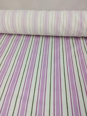 Weelderige handgeprint katoenen snit 500×180 - Textiel - 500