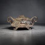O.C Paris - Antique Art Nouveau Silver-Plated Jardinière -