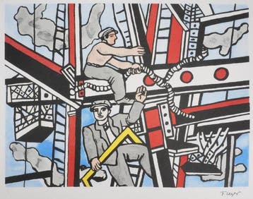 Fernand Léger (1881-1955) - Les constructeurs